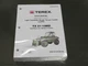 Terex TX 51-19MD LCRTF Rough Terrain Telescopic Forklift Service Manual Book