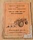 Allis Chalmers WD-52 WD-53 Pick Up Plow Operating & Parts Manual ROUGH CONDITION