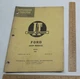 FORD - SERIES 6000 - SHOP MANUAL - MANUAL NO. FO-14 - I&T Shop Service - #2631