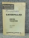 OEM Factory CAT Caterpillar DW20 Tractor 6W 21C Operation Maintenance Manual