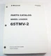 Original Kawasaki 65TMV-2 Wheel Loader Parts Manual Isuzu 4HK1X S/N 6514-4031 Up