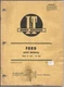 FO-27 I&T Service Repair Shop Manual for Ford Series 8000 and 9000 Tractors
