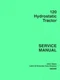 John Deere Model 120 Hydro Hydrostatic Tractor Service Shop Manual JD 2090