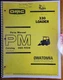 OMC Owatonna 330 Mustang Skid Steer Loader Parts Manual 000-11728 5/74