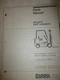 CLARK USED  Custom Shop  C500 915 SPN PARTS MANUAL Has CLARK PART NUMBERS in IT.