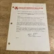 1976 Massey Ferguson Mf 285/1085 Tractors Oil Coolers Dealer Service Bulletin