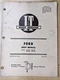 FORD Shop Manual #FO-32, Series 8000, 8600, 9000, 9600, vintage 1976, I&T Shop