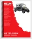 Hisun HS 700 750 Crew UTV Big Horn 700X MSU 700-5 Outfitter 700L Service Manual