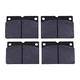 4Pcs Brake Pad Kit 79049871 79111708 For Fiat Allis Wheel Loader FR7 FR10B