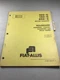 Fiat Allis 100-C ,150C, 200-C Motor Graders Moldboard Service Manual