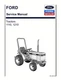 New Holland 1110, 1210 Tractor Service Manual Repair Shop Book