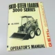 Gehl Hl 3000 Series Hl 3000 Skidsteer Loader Owner Operators Manual Maintenance