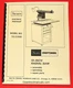 CRAFTSMAN 10" Radial Arm Saw 113.23100 Owners Instructions & Parts Manual 1052