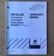 Original New Holland Commercial Front Mount Rotary Mower MC84RD 1/00 86606449