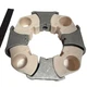 140H COUPLING WITH INSERT FITS CAT E330,DAEWOO DH320-2,HYUNDAI R300 KATO HD1250