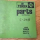 Terex S-24B SCRAPER PARTS MANUAL CATALOG BOOK GUIDE S24B023 TRACTOR LIST #833