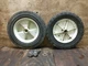 (*DAMAGED*) Replacement Lawn Mower REAR WHEELS tires Lawnboy 19 5247 lawn boy 