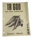Gehl Model TR 600 Two Row Attachment Owner's Manual