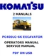 Komatsu PC400LC-6LK Hydraulic Excavator Owners Service Shop Operators Manual PDF