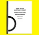 GEHL RT105 Mustang 1050RT Compact Track Loader Repair Service Manual - 50950457