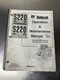 OEM Bobcat S220 Turbo High Flow Skid Steer Operators & Maintenance Manual