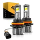 For 2003-2012 International Truck 4300 4400 2X AUXBEAM LED Headlight Bulbs 6500K