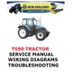 NEW HOLLAND TS90 TRACTOR MANUAL SHOP SERVICE ENGINE  REPAIR PDF