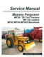 Massey Ferguson MF 20 MF32 MF42 MF54 Tractor Loader Backhoe Service Manual