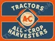 Allis Chalmers All-Crop Harvesters 18" x 24" Metal Sign