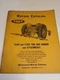 Original Minneapolis Moline T1100 T1200 TOOL BAR CARRIER REPAIR Catalog R-1162A