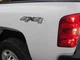 (1) OEM CHEVROLET GMC 4X4 LOGO DECAL SILVERADO SIERRA 07-13 1500 2500 3500 HD