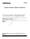 Caterpillar M325B Material Handler Custome Support Parts Catalog Manual SEBC0554