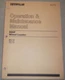 CAT CATERPILLAR 966F WHEEL LOADER OPERATION MAINTENANCE MANUAL BOOK 8BG 3XJ 4YG