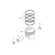 GENUINE Piston Assy Kit w/ rings For Kioti CS2520H