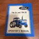 Ford TW-25 and TW-35 Tractors Operator&rsquo;s Manual