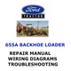 FORD 655A TRACTOR BACKHOE LOADER MANUAL WORKSHOP REPAIR SERVICE ENGINE PDF