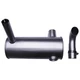 Silencer YW12PU0002P1 for Kobelco SK130LC SK100 SK120 SK150LC SK120LC SK160LC