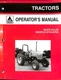 AGCO Allis Tractor Operator's Manual Models 8745-8765 Red Cover