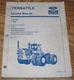 Ford Versatile 1156 Tractor Service Repair Manual 40115610  Vol 2  Holland 1994