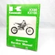 91-97 KAWASAKI KX80 KX100 Motorcycle Factory Service Manual 99924-1144-04