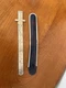 Executive 6 Inch Pocket Ruler with Case Stainless Made In USA Vintage No. 45F