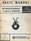 International U-264-6 Engine Parts Manual for H-50 Gasoline Payloader August 195