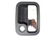 fits 1997 to 2001 Kenworth T2000 Exterior Door Handle Black Chrome Driver Front