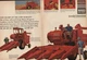 1965 2pg Print Ad of Massey Ferguson MF 300 410 Combine Farm Tractor