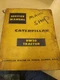 Caterpillar Service Manual DW20 Tractor