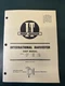 I&T Shop Service Manual IH-45 International Harvester B-275 414 354 364 384 424