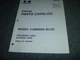 Kawasaki CUMMINS B3.9C ENGINE for 50ZIV Parts Catalog Manual SN 26200001-Up xz