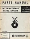 International U-372 Engine Parts Manual for H-70 Gasoline Payloader 1959