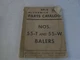 International harvester McCormick 55-T 55-W Balers Parts catalog 