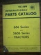 IH Farmall Mccormick International 606 2606 Parts Manual